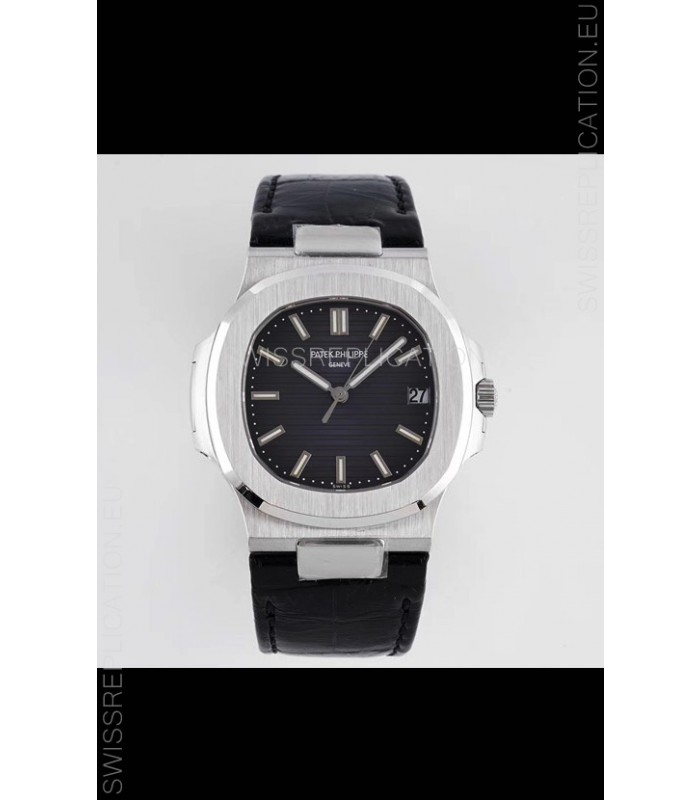 Patek Philippe Nautilus 5711/1A-011 1:1 Mirror Swiss Replica Watch in Blue Dial 904L Steel 