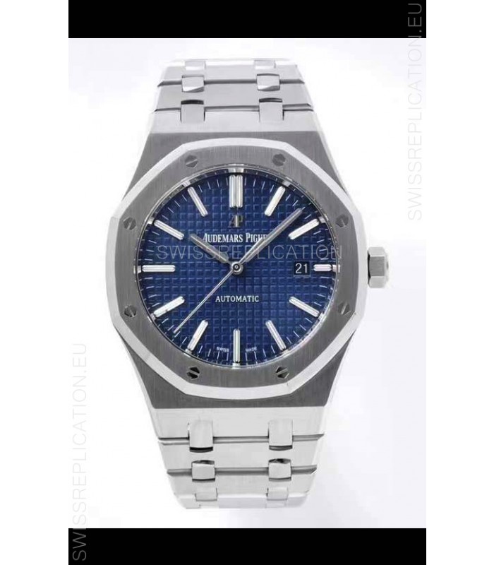 Audemars Piguet Royal Oak 41MM Blue Dial 904L Steel CALIBRE 4302 Movement 1:1 Mirror Replica