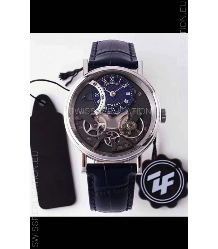 Breguet Tradition 7057BR/R9/9W6 Steel Casing Dual Tourbillon Swiss Replica Watch
