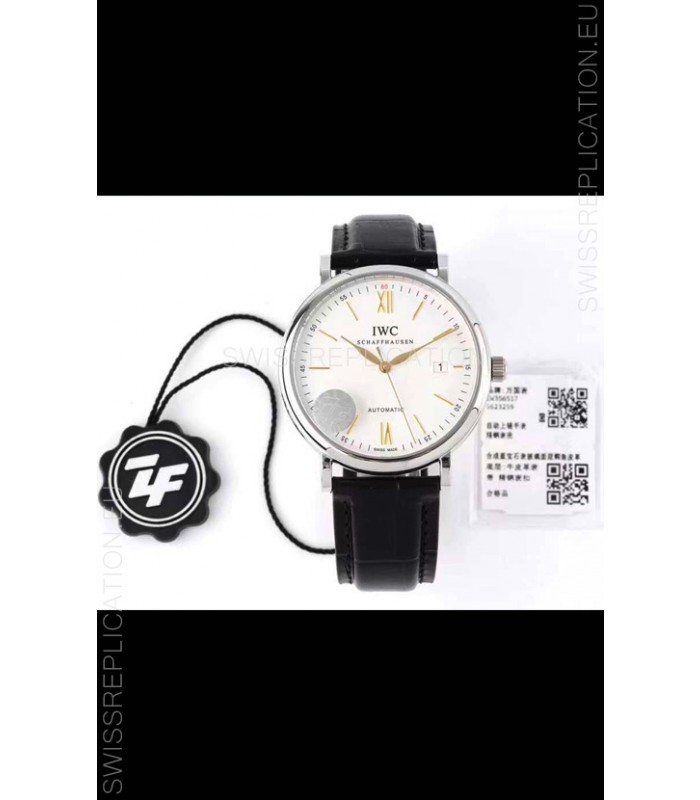 IWC Portofino Automatic 1:1 Mirror Quality Grey Dial Steel Casing Swiss Replica Watch