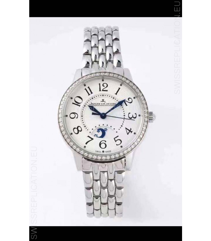 Jaeger LeCoultre Rendez-Vous Night & Day Medium 1:1 Mirror Swiss Watch