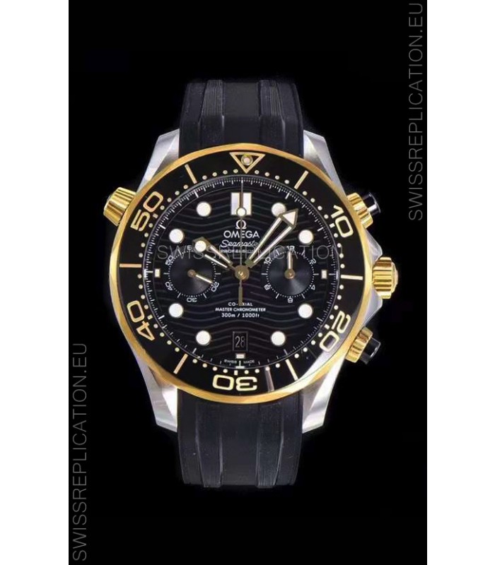 Omega Seamaster Co-Axial Master Chronometer Chronograph Yellow Gold 44MM 1:1 Mirror Replica