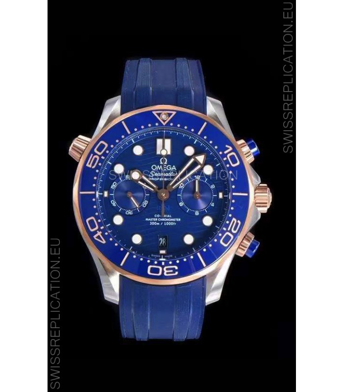 Omega Seamaster Co-Axial Master Chronometer Chronograph Rose Gold 44MM 1:1 Mirror Replica