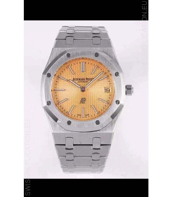 Audemars Piguet Royal Jumbo Oak Extra Thin Swiss Replica - 1:1 Mirror Replica Watch 904L Steel Casing