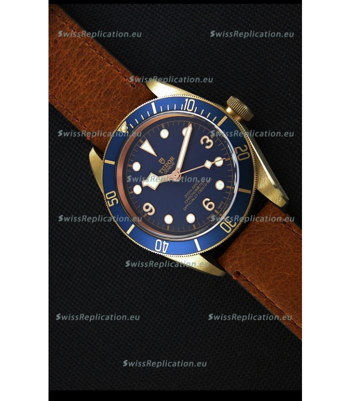 Tudor Heritage Bronze Black Bay Blue Bucherer Limited Edition Swiss Watch 1:1 Mirror Replica