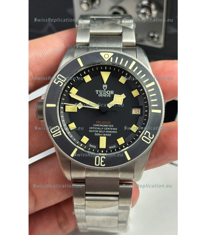 Tudor Super Clone Pelagos 42MM Left Hand Titanium Swiss Replica Watch 1:1 Mirror Replica