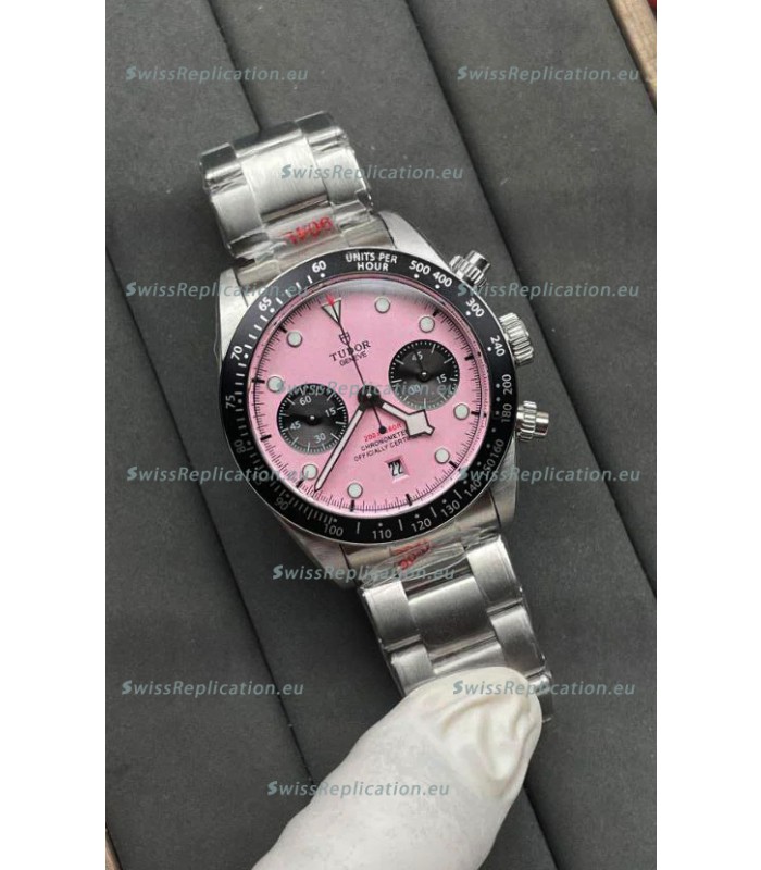 Tudor Super Clone Black Bay REF.79360N Chronograph Watch in Pink Dial 