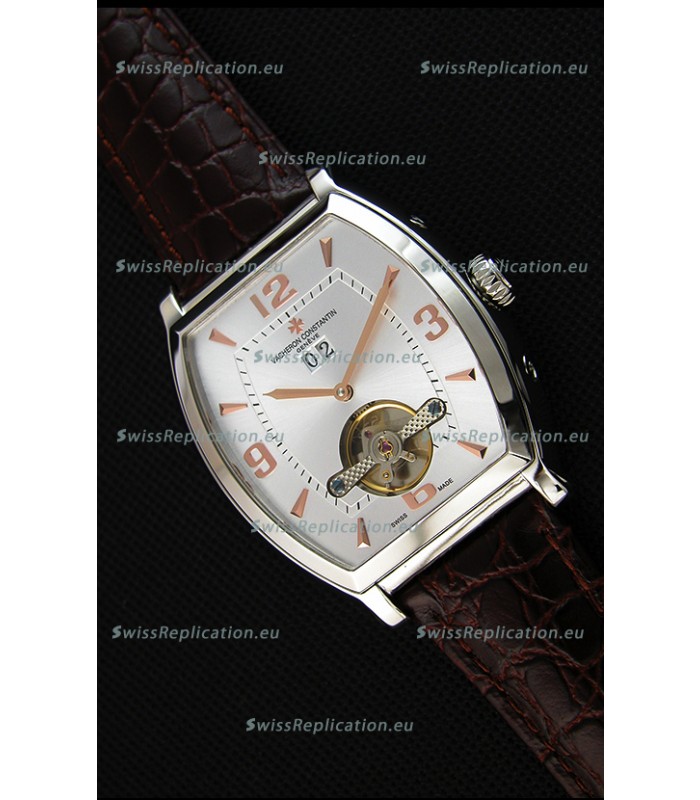 Vacheron Constantin Malte Japanese Tourbillon Replica Watch White Steel Dial