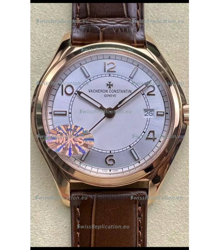 Vacheron Constantin Fiftysix Edition Rose Gold Steel 1:1 Mriror Replica White Dial 