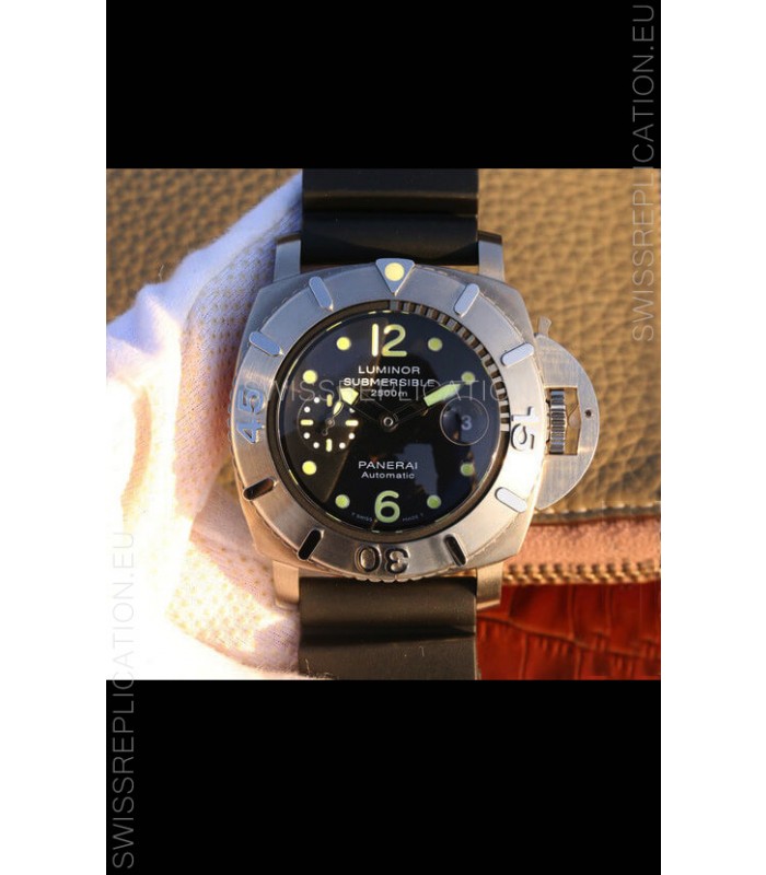 Panerai Luminor Submersible PAM194 Titanium Swiss Replica Watch 47MM