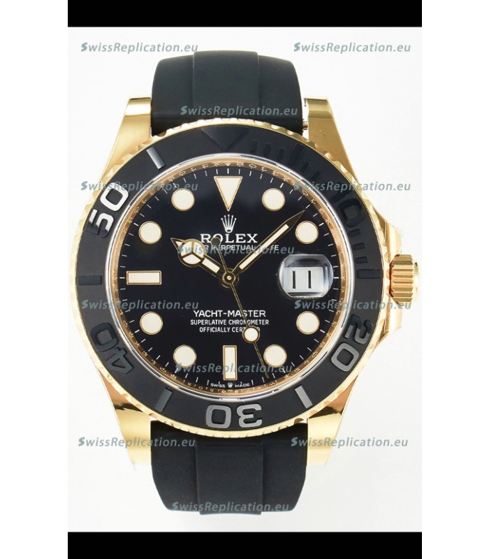 Rolex Yachtmaster Super Clone 226658 Yellow Gold 42MM Cal.3235 Swiss 1:1 Swiss Replica