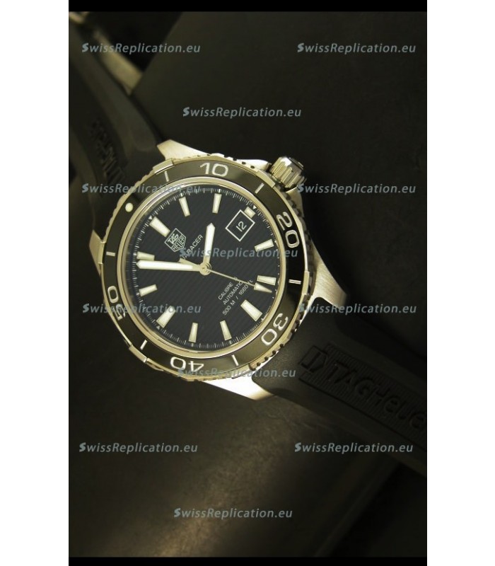 Tag Heuer Aquaracer Calibre 5 Black Dial Swiss Watch - 1:1 Mirror Edition