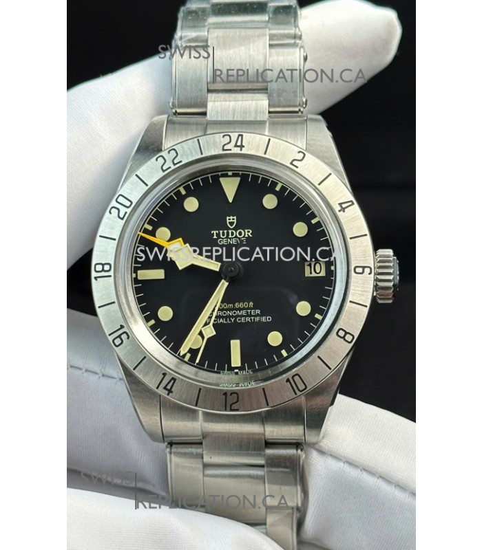 Tudor Black Bay PRO 79470-0001 GMT Black Dial Super Clone Watch 