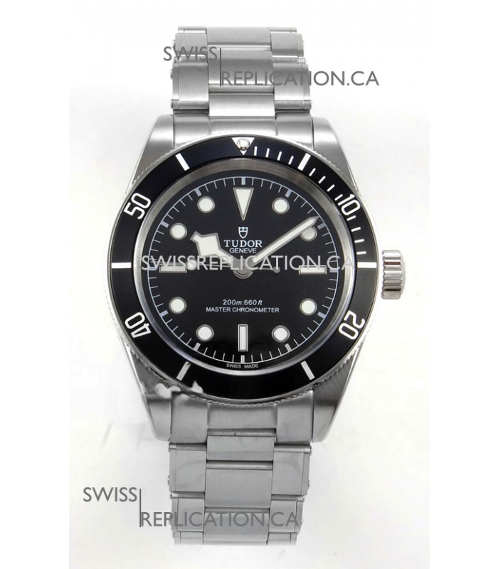 Tudor Black Bay 41 Black Dial and Bezel Oyster Super Clone Watch 
