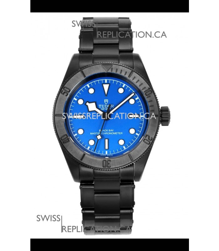 Tudor Black Bay PVD Case Blue Dial Swiss Replica Watch 
