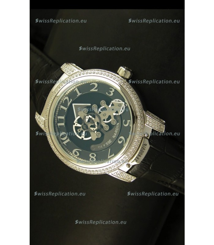 Ulysse Nardin Dual Escapement Japanese Watch in Grey Dial
