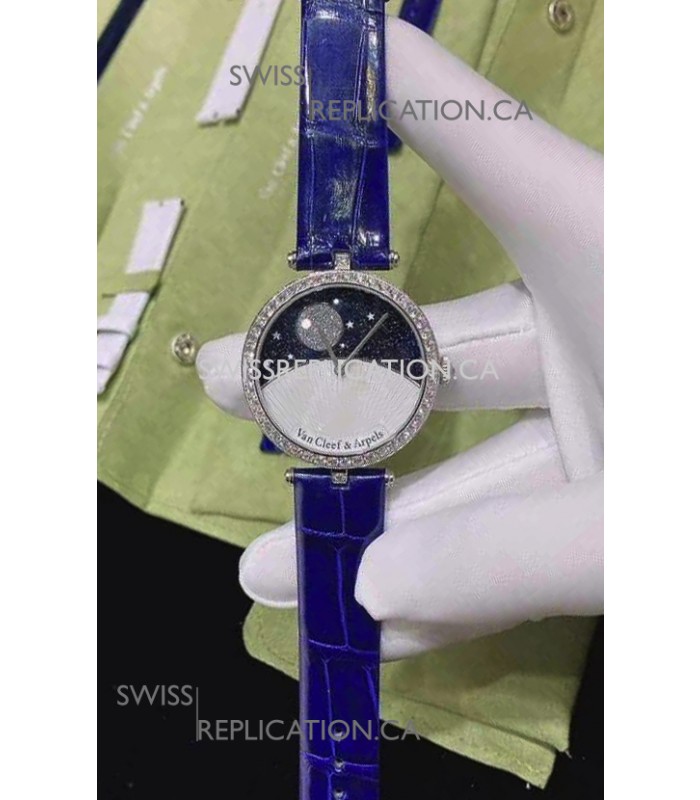 Van Cleef & Arpels Poetic Complications Quartz Watch 