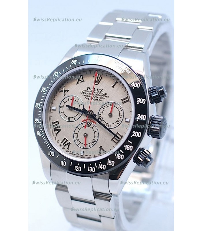 Rolex Project X Daytona Limited Edition Series II Cosmograph MonoBloc Cerachrom Swiss Watch in Brown Dial