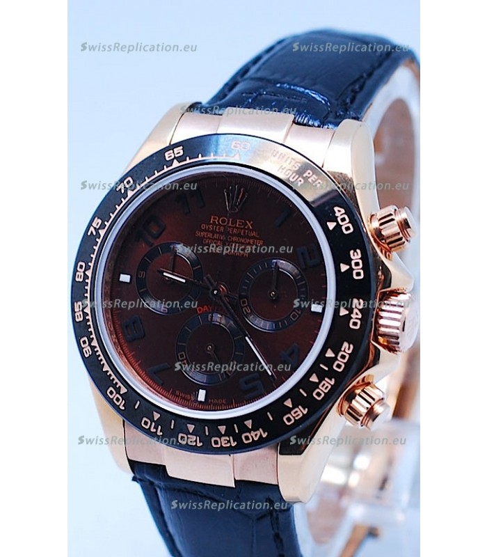 Rolex Daytona Chronograph MonoBloc Cerachrom Bezel Swiss Replica Watch