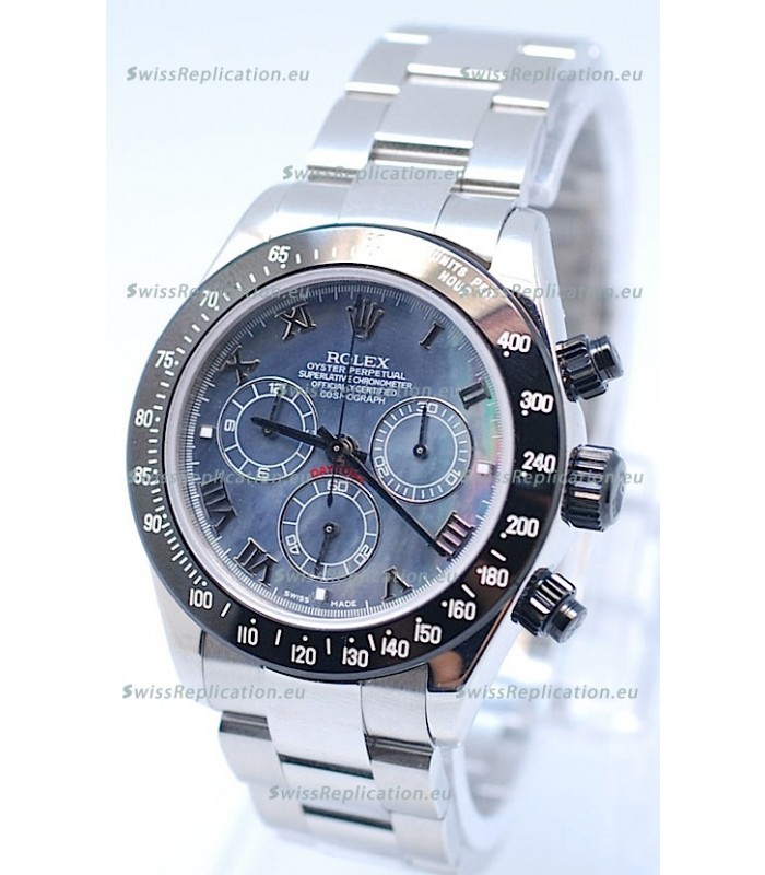 Rolex Project X Daytona Limited Edition Series II Cosmograph MonoBloc Cerachrom Swiss Watch in Pearl Face