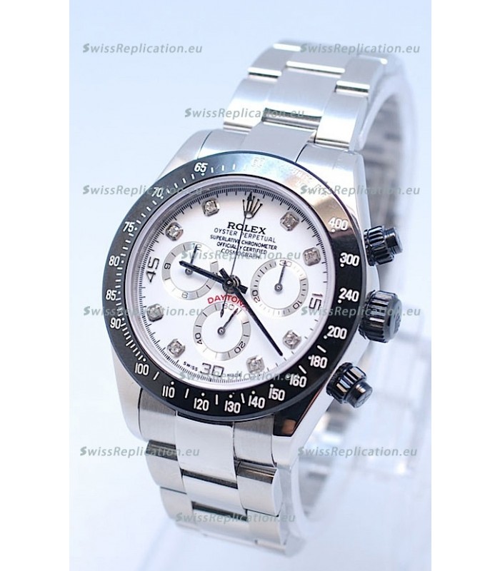 Rolex Project X Daytona Limited Edition Series II Cosmograph MonoBloc Cerachrom Swiss Watch in Diamond Markers