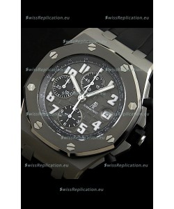 Audemars Piguet Chronopassion Titanium Swiss Watch - Secs hands at 12 O'Clock
