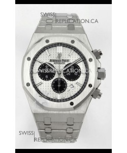 Royal Oak Chrono 26331 White Dial Super Clone Watch 