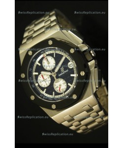 Audemars Piguet Royal Oak Offshore Watch in Black Dial - Steel Case