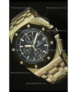Audemars Piguet Royal Oak Offshore Watch in Black Dial - Steel Case