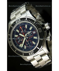Breitling SuperOcean Abyss Swiss Chronograph Replica Watch - 1:1 Mirror Replica - 44MM Orange Markers