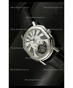 Daniel Roth Daniel Roth Tourbillon Swiss Watch in White Dial