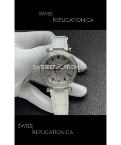 Franck Muller Double Mystery Swiss Quartz Watch in Steel Casing