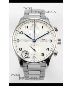 IWC Portuguese Chronograph White Dial Super Clone Watch 