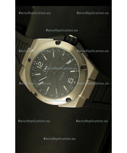 IWC Ingenieur Full Titanium Swiss Replica Watch in Black Dial