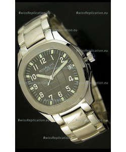 Patek Philippe 5167 Aquanaut Jumbo Swiss Replica Watch - 1:1 Mirror Replica Grey Dial