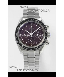 Omega Speedmaster Moonwatch Burgundy Dial 42MM Super Clone Watch