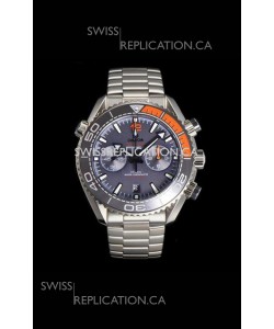 Omega Speedmaster Planet Ocean Grey Dial Super Clone Watch 