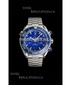 Omega Speedmaster Planet Ocean Blue Dial Super Clone Watch 