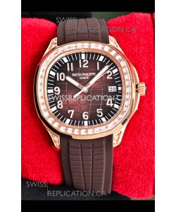Patek Philippe Aquanaut 5167 Rose Gold Brown Dial 38.5MM Watch