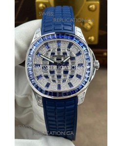 Patek Philippe Aquanaut Luce 5268/461G-001 Sapphires & moissanite Super Clone Watch 