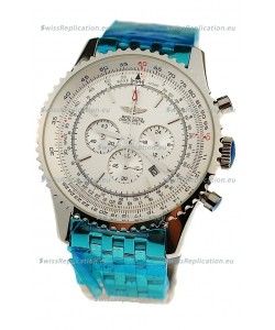 Breitling Navitimer Chronometre Japanese Watch in White Dial