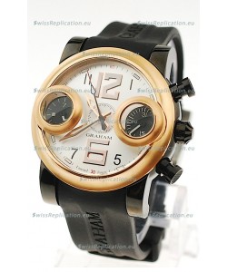 Graham Swordfish Japanese Replica Watch in White Dial