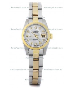 Rolex DateJust Two Tone Lady's Replica Watch
