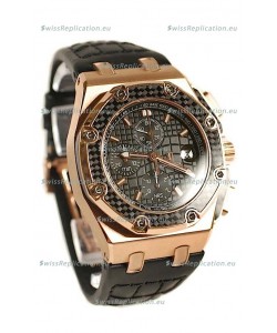 Audemars Piguet Juan Pablo Montoya Swiss Replica Watch - Secs hands running at 12 O Clock