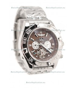 Breitling Chronograph Chronometre Replica Watch in Brown Dial