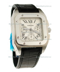 Cartier Santos 100 Swiss Chronograph Watch