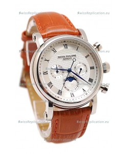 Patek Philippe Grand Complications Replica Watch in White Dial