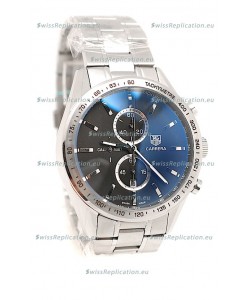 Tag Heuer Carrera Cal. 1887 Chronograph Japanese Watch in Black Dial
