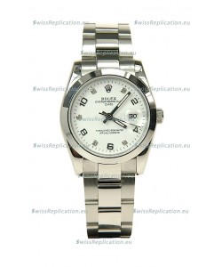 Rolex DateJust Mid-Sized Japanese Replica Silver Watch