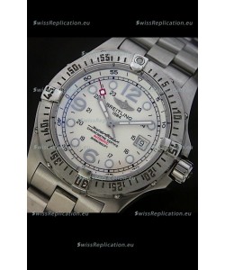 Breitling Superocean Swiss Replica Watch in White Dial